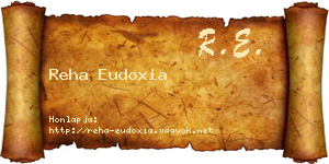 Reha Eudoxia névjegykártya